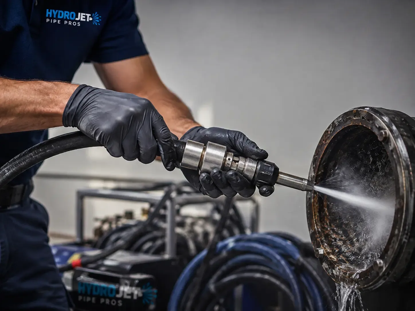Hydro Jet Pipe Descaling in Castleton, IL